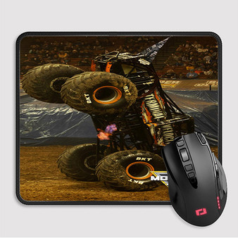 Pastele Terminal Velocity Monster Truck Custom Mouse Pad Awesome Personalized Printed Computer Mouse Pad Desk Mat PC Computer Laptop Game keyboard Pad Premium Non Slip Rectangle Gaming Mouse Pad