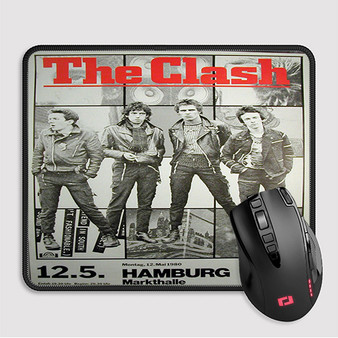 Pastele The Clash Hamburg Custom Mouse Pad Awesome Personalized Printed Computer Mouse Pad Desk Mat PC Computer Laptop Game keyboard Pad Premium Non Slip Rectangle Gaming Mouse Pad