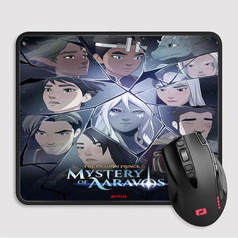 Pastele The Dragon Prince The Mystery of Aaravos Custom Mouse Pad Awesome Personalized Printed Computer Mouse Pad Desk Mat PC Computer Laptop Game keyboard Pad Premium Non Slip Rectangle Gaming Mouse Pad