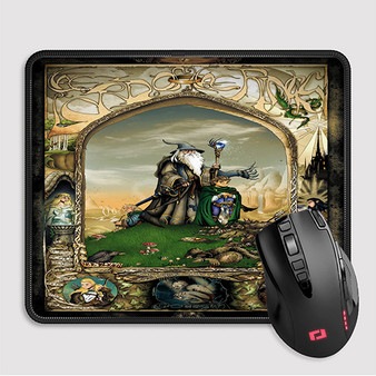 Pastele The Lord Of The Rings Art Custom Mouse Pad Awesome Personalized Printed Computer Mouse Pad Desk Mat PC Computer Laptop Game keyboard Pad Premium Non Slip Rectangle Gaming Mouse Pad
