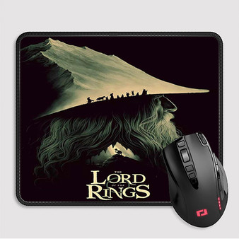 Pastele The Lord Of The Rings Custom Mouse Pad Awesome Personalized Printed Computer Mouse Pad Desk Mat PC Computer Laptop Game keyboard Pad Premium Non Slip Rectangle Gaming Mouse Pad