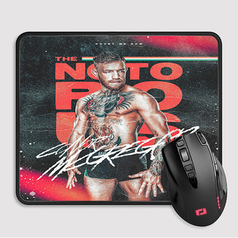 Pastele The Notorious Conor Mc Gregor Custom Mouse Pad Awesome Personalized Printed Computer Mouse Pad Desk Mat PC Computer Laptop Game keyboard Pad Premium Non Slip Rectangle Gaming Mouse Pad