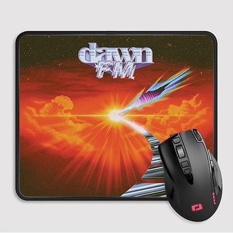 Pastele The Weeknd Dawn FM jpeg Custom Mouse Pad Awesome Personalized Printed Computer Mouse Pad Desk Mat PC Computer Laptop Game keyboard Pad Premium Non Slip Rectangle Gaming Mouse Pad