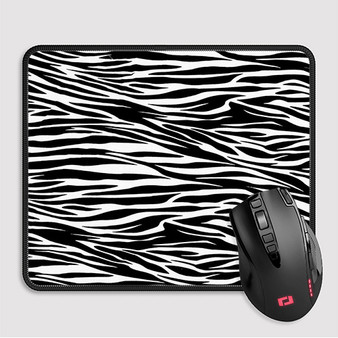 Pastele Zebra Skin Custom Mouse Pad Awesome Personalized Printed Computer Mouse Pad Desk Mat PC Computer Laptop Game keyboard Pad Premium Non Slip Rectangle Gaming Mouse Pad