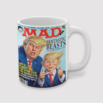 Pastele Alfred E Neuman Donald Trump Custom Ceramic Mug Awesome Personalized Printed 11oz 15oz 20oz Ceramic Cup Coffee Tea Milk Drink Bistro Wine Travel Party White Mugs With Grip Handle