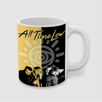 Pastele All Time Low Custom Ceramic Mug Awesome Personalized Printed 11oz 15oz 20oz Ceramic Cup Coffee Tea Milk Drink Bistro Wine Travel Party White Mugs With Grip Handle