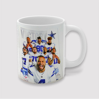 Pastele Dallas Cowboys NFL 2022 Custom Ceramic Mug Awesome Personalized Printed 11oz 15oz 20oz Ceramic Cup Coffee Tea Milk Drink Bistro Wine Travel Party White Mugs With Grip Handle