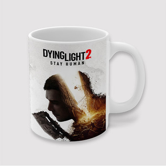 Pastele Dying Light 2 Stay Human Good Custom Ceramic Mug Awesome Personalized Printed 11oz 15oz 20oz Ceramic Cup Coffee Tea Milk Drink Bistro Wine Travel Party White Mugs With Grip Handle