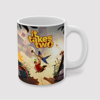 Pastele It Takes Two Custom Ceramic Mug Awesome Personalized Printed 11oz 15oz 20oz Ceramic Cup Coffee Tea Milk Drink Bistro Wine Travel Party White Mugs With Grip Handle