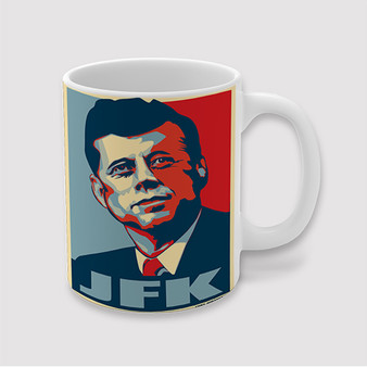 Pastele John F Kennedy JFK Custom Ceramic Mug Awesome Personalized Printed 11oz 15oz 20oz Ceramic Cup Coffee Tea Milk Drink Bistro Wine Travel Party White Mugs With Grip Handle