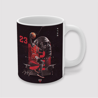 Pastele Michael Jordan Chicago Bulls Custom Ceramic Mug Awesome Personalized Printed 11oz 15oz 20oz Ceramic Cup Coffee Tea Milk Drink Bistro Wine Travel Party White Mugs With Grip Handle