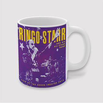 Pastele Ringo Starr Live at the Greek Theater 2019 Custom Ceramic Mug Awesome Personalized Printed 11oz 15oz 20oz Ceramic Cup Coffee Tea Milk Drink Bistro Wine Travel Party White Mugs With Grip Handle