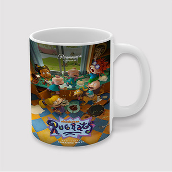 Pastele Rugrats Tv Series Custom Ceramic Mug Awesome Personalized Printed 11oz 15oz 20oz Ceramic Cup Coffee Tea Milk Drink Bistro Wine Travel Party White Mugs With Grip Handle