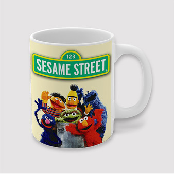 Pastele Sesame Street TV Series Custom Ceramic Mug Awesome Personalized Printed 11oz 15oz 20oz Ceramic Cup Coffee Tea Milk Drink Bistro Wine Travel Party White Mugs With Grip Handle