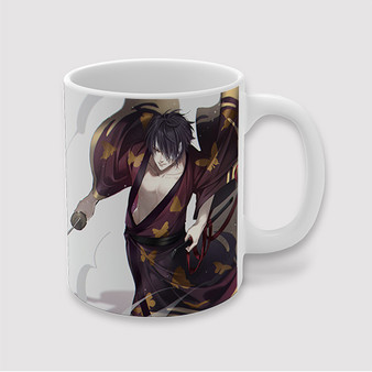 Pastele Shinsuke Takasugi Gintama Custom Ceramic Mug Awesome Personalized Printed 11oz 15oz 20oz Ceramic Cup Coffee Tea Milk Drink Bistro Wine Travel Party White Mugs With Grip Handle