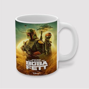 Pastele Star Wars The Book of Boba Fett Custom Ceramic Mug Awesome Personalized Printed 11oz 15oz 20oz Ceramic Cup Coffee Tea Milk Drink Bistro Wine Travel Party White Mugs With Grip Handle
