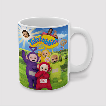 Pastele Teletubbies Custom Ceramic Mug Awesome Personalized Printed 11oz 15oz 20oz Ceramic Cup Coffee Tea Milk Drink Bistro Wine Travel Party White Mugs With Grip Handle