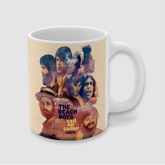 Pastele The Beach Boys Sail On Sailor 1972 Custom Ceramic Mug Awesome Personalized Printed 11oz 15oz 20oz Ceramic Cup Coffee Tea Milk Drink Bistro Wine Travel Party White Mugs With Grip Handle