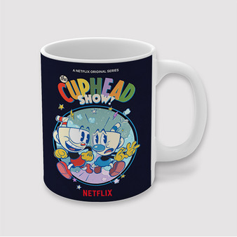 Pastele The Cuphead Show 2022 Custom Ceramic Mug Awesome Personalized Printed 11oz 15oz 20oz Ceramic Cup Coffee Tea Milk Drink Bistro Wine Travel Party White Mugs With Grip Handle
