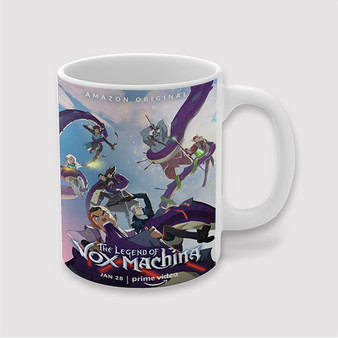 Pastele The Legend of Vox Machina Custom Ceramic Mug Awesome Personalized Printed 11oz 15oz 20oz Ceramic Cup Coffee Tea Milk Drink Bistro Wine Travel Party White Mugs With Grip Handle