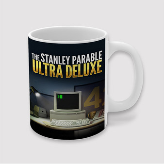 Pastele The Stanley Parable Ultra Deluxe Custom Ceramic Mug Awesome Personalized Printed 11oz 15oz 20oz Ceramic Cup Coffee Tea Milk Drink Bistro Wine Travel Party White Mugs With Grip Handle