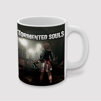 Pastele Tormented Souls Custom Ceramic Mug Awesome Personalized Printed 11oz 15oz 20oz Ceramic Cup Coffee Tea Milk Drink Bistro Wine Travel Party White Mugs With Grip Handle
