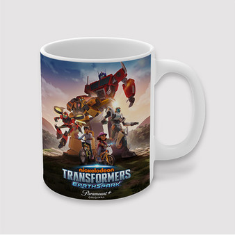Pastele Transformers Earth Spark Custom Ceramic Mug Awesome Personalized Printed 11oz 15oz 20oz Ceramic Cup Coffee Tea Milk Drink Bistro Wine Travel Party White Mugs With Grip Handle