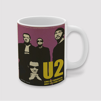 Pastele U2 Vintage Custom Ceramic Mug Awesome Personalized Printed 11oz 15oz 20oz Ceramic Cup Coffee Tea Milk Drink Bistro Wine Travel Party White Mugs With Grip Handle