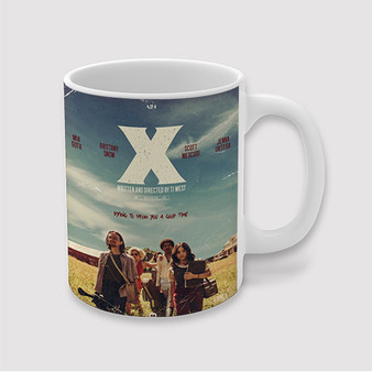 Pastele X Movie Ti West Custom Ceramic Mug Awesome Personalized Printed 11oz 15oz 20oz Ceramic Cup Coffee Tea Milk Drink Bistro Wine Travel Party White Mugs With Grip Handle