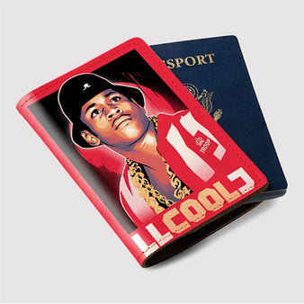 Pastele LL Cool J Good Custom Passport Wallet Case With Credit Card Holder Awesome Personalized PU Leather Travel Trip Vacation Baggage Cover