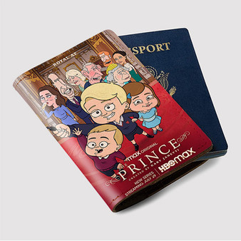 Pastele The Prince TV Series Custom Passport Wallet Case With Credit Card Holder Awesome Personalized PU Leather Travel Trip Vacation Baggage Cover