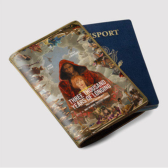 Pastele Three Thousand Years of Longing Custom Passport Wallet Case With Credit Card Holder Awesome Personalized PU Leather Travel Trip Vacation Baggage Cover