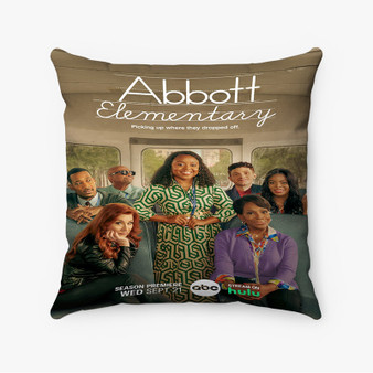 Pastele Abbott Elementary Custom Pillow Case Awesome Personalized Spun Polyester Square Pillow Cover Decorative Cushion Bed Sofa Throw Pillow Home Decor