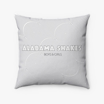 Pastele Alabama Shakes Boys Girls Custom Pillow Case Awesome Personalized Spun Polyester Square Pillow Cover Decorative Cushion Bed Sofa Throw Pillow Home Decor