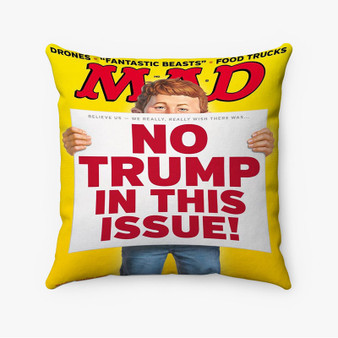 Pastele Alfred E Neuman No Trump Custom Pillow Case Awesome Personalized Spun Polyester Square Pillow Cover Decorative Cushion Bed Sofa Throw Pillow Home Decor