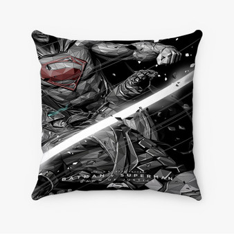 Pastele Batman V Superman Dawn Of Justice Custom Pillow Case Awesome Personalized Spun Polyester Square Pillow Cover Decorative Cushion Bed Sofa Throw Pillow Home Decor
