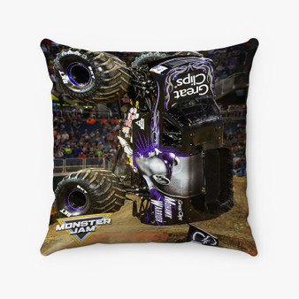 Pastele Great Clips Mohawk Warrior Monster Truck Custom Pillow Case Awesome Personalized Spun Polyester Square Pillow Cover Decorative Cushion Bed Sofa Throw Pillow Home Decor