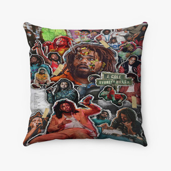 Pastele J Cole Collage Custom Pillow Case Awesome Personalized Spun Polyester Square Pillow Cover Decorative Cushion Bed Sofa Throw Pillow Home Decor