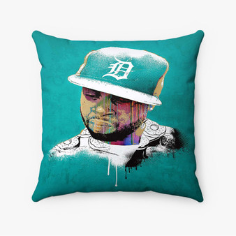 Pastele J Dilla Art Custom Pillow Case Awesome Personalized Spun Polyester Square Pillow Cover Decorative Cushion Bed Sofa Throw Pillow Home Decor