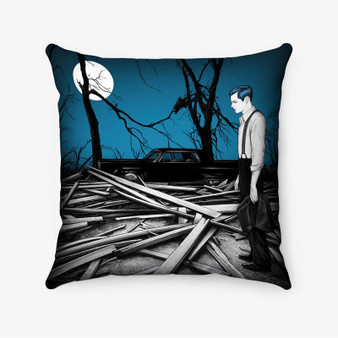 Pastele Jack White Fear Of The Dawn Custom Pillow Case Awesome Personalized Spun Polyester Square Pillow Cover Decorative Cushion Bed Sofa Throw Pillow Home Decor