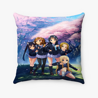 Pastele K On Anime Girls Custom Pillow Case Awesome Personalized Spun Polyester Square Pillow Cover Decorative Cushion Bed Sofa Throw Pillow Home Decor