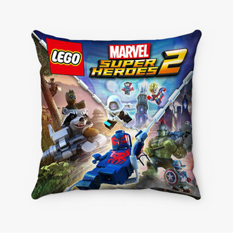 Pastele LEGO Marvel Super Heroes 2 Custom Pillow Case Awesome Personalized Spun Polyester Square Pillow Cover Decorative Cushion Bed Sofa Throw Pillow Home Decor