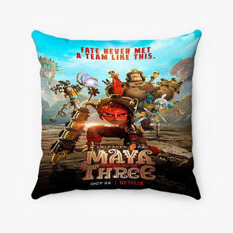 Pastele Maya and the Three Movie Custom Pillow Case Awesome Personalized Spun Polyester Square Pillow Cover Decorative Cushion Bed Sofa Throw Pillow Home Decor