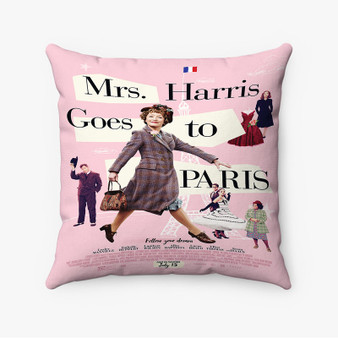 Pastele Mrs Harris Goes to Paris Custom Pillow Case Awesome Personalized Spun Polyester Square Pillow Cover Decorative Cushion Bed Sofa Throw Pillow Home Decor