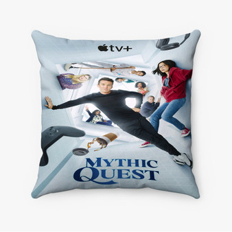 Pastele Mythic Quest Custom Pillow Case Awesome Personalized Spun Polyester Square Pillow Cover Decorative Cushion Bed Sofa Throw Pillow Home Decor