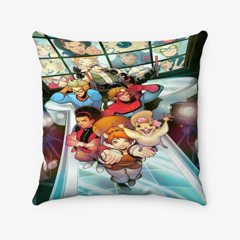 Pastele New Warriors TV Series Custom Pillow Case Awesome Personalized Spun Polyester Square Pillow Cover Decorative Cushion Bed Sofa Throw Pillow Home Decor