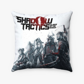 Pastele Shadow Tactics Blades of the Shogun Custom Pillow Case Awesome Personalized Spun Polyester Square Pillow Cover Decorative Cushion Bed Sofa Throw Pillow Home Decor