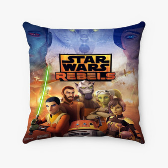 Pastele Star Wars Rebels Custom Pillow Case Awesome Personalized Spun Polyester Square Pillow Cover Decorative Cushion Bed Sofa Throw Pillow Home Decor