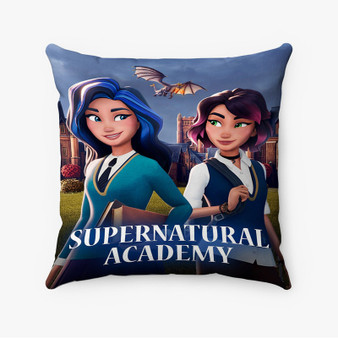 Pastele Supernatural Academy Custom Pillow Case Awesome Personalized Spun Polyester Square Pillow Cover Decorative Cushion Bed Sofa Throw Pillow Home Decor