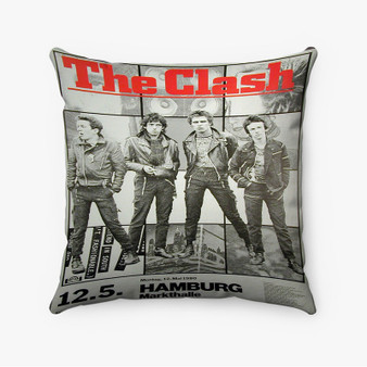 Pastele The Clash Hamburg Custom Pillow Case Awesome Personalized Spun Polyester Square Pillow Cover Decorative Cushion Bed Sofa Throw Pillow Home Decor